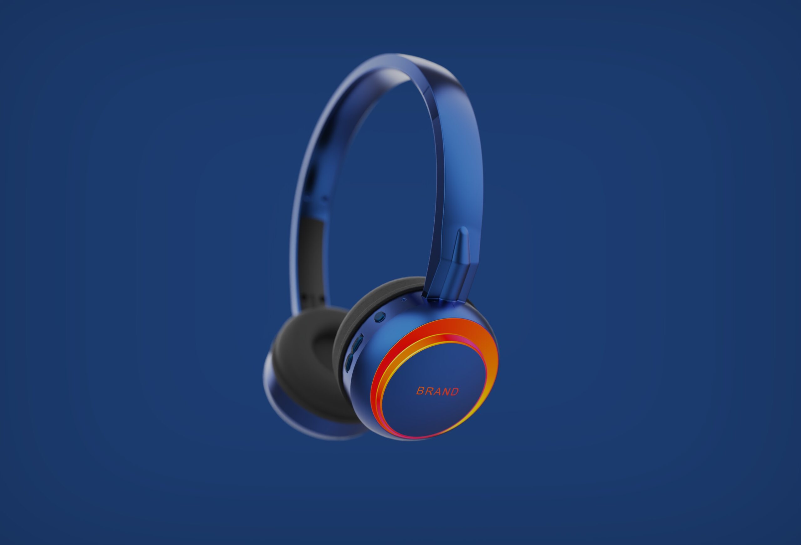Headphone Design — Ocean Blue colorway