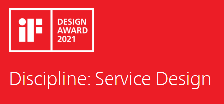 iF Design Award 2021 — Discipline Service Design
